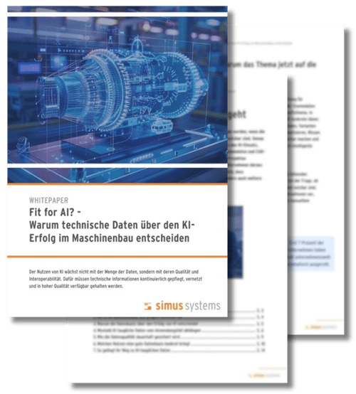 Vorschau Whitepaper: Fit for AI? - Warum technische Daten über den KI-Erfolg im Maschinenbau entscheiden