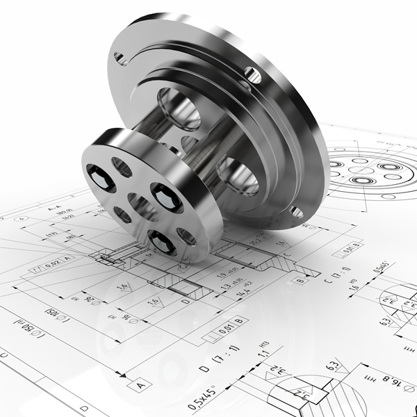 The component is located on a technical drawing